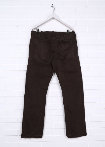 Темно-серые кэжуал демисезонные со средней талией брюки Lee