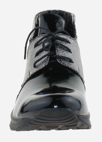 Осенние ботинки ro18209 черный-никель Olevit