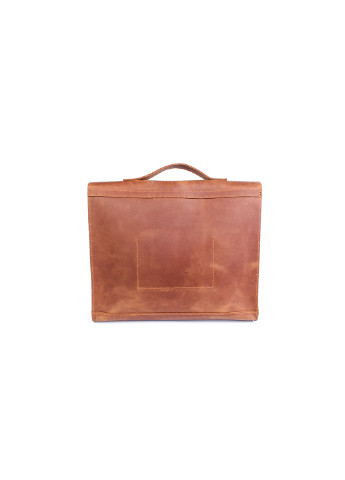 Практична чоловіча сумка для документів або ноутбука ручної роботи з вінтажної натуральної шкіри коньячного кольору Boorbon (253449138)