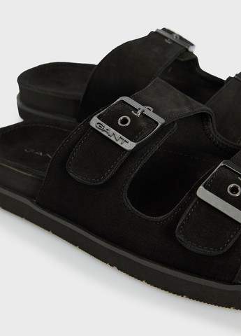 Черные кэжуал шлепанцы Gant