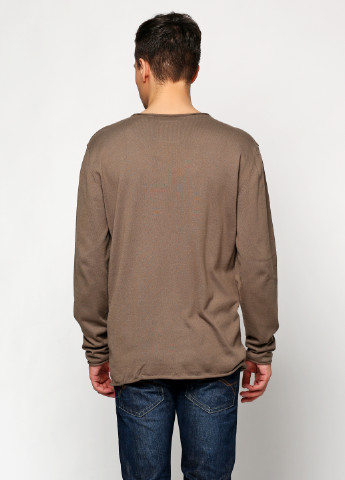 Коричневый демисезонный пуловер пуловер Tom Tailor