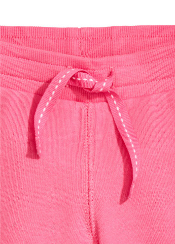 Розовые кэжуал демисезонные джоггеры брюки H&M