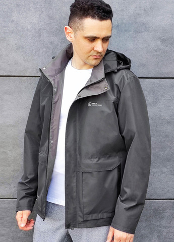 Серая демисезонная куртка Sun's House