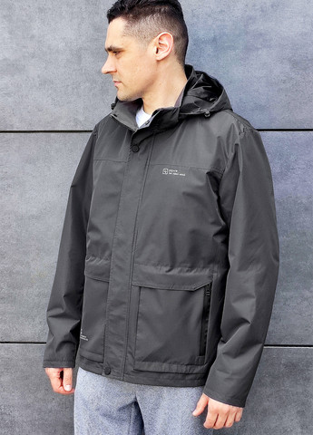 Серая демисезонная куртка Sun's House