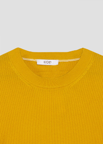 Желтый демисезонный свитер Kiomi