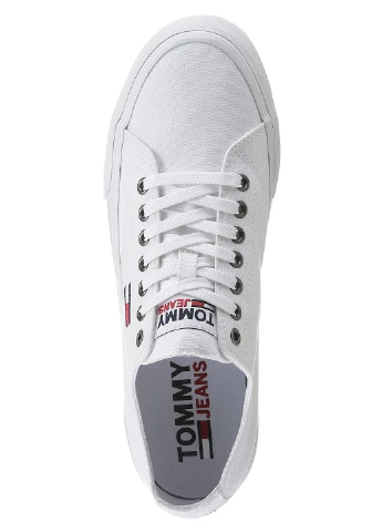 Белые кеды Tommy Jeans