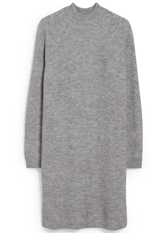 Сіра кежуал сукня сукня светр C&A меланжева