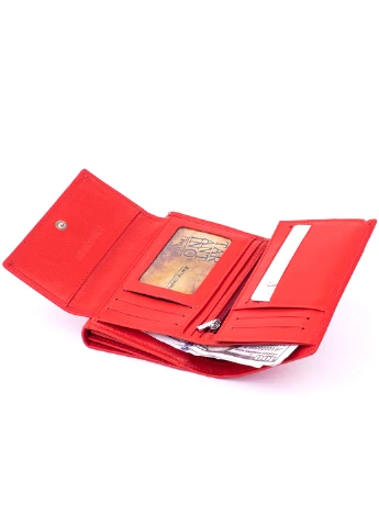 Женский кожаный кошелек 13,5х9,5х3 см st leather (252127566)