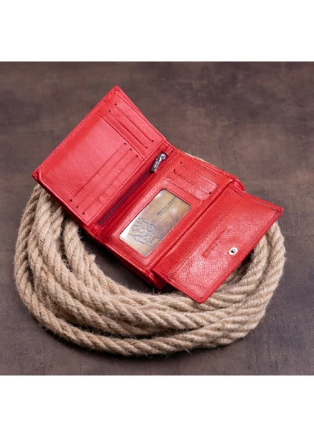 Женский кожаный кошелек 13,5х9,5х3 см st leather (252127566)
