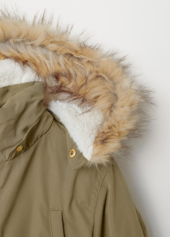 Оливкова (хакі) демісезонна куртка H&M