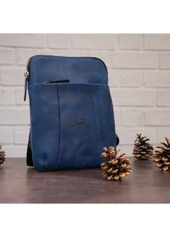 Мужская кожаная сумка 20,5х26х2 см Shvigel (229460871)