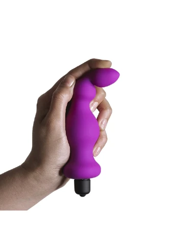 Анальна пробка з вібрацією Bullet Amuse Purple, макс. діаметр 3,9 см Adrien Lastic (254953883)
