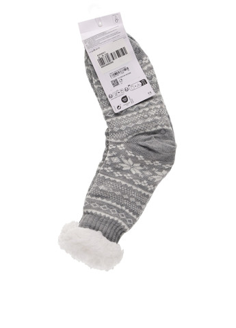 Сірі шкарпетки C&A орнаменти (365957572)