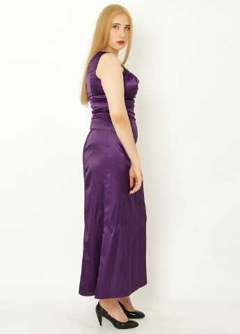 Фиолетовое вечернее платье Bonprix Collection однотонное