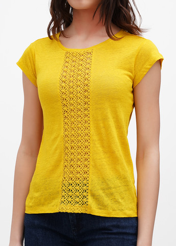 Жовта літня футболка Mexx
