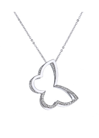 Объемная полая подвеска бабочка Sincera (205992006)