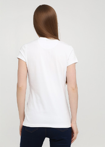Белая летняя футболка Pikeur