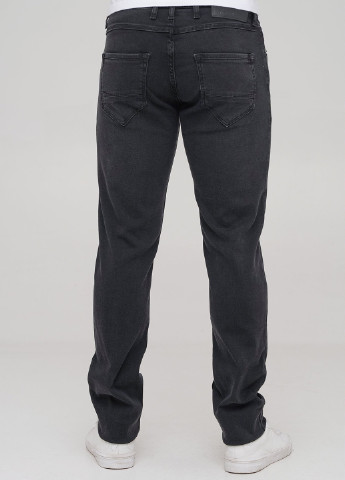 Черные демисезонные прямые джинсы Trend Collection