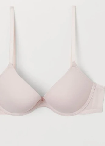 Светло-розовый бюстгальтер H&M