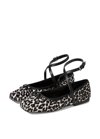 Жіночі балетки Michael Kors | комбіновані леопардові бант натуральна шкіра (332313500)