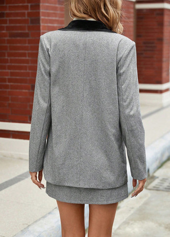 Костюм (жакет, юбка) SHEIN (317222831)