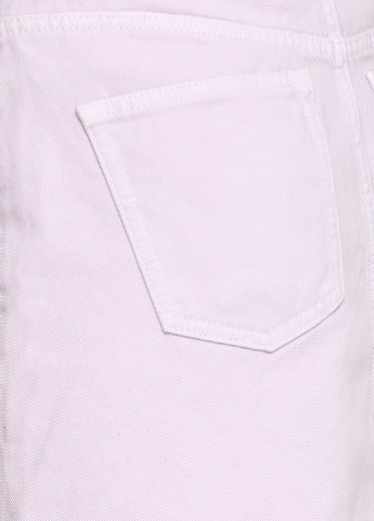 Светло-розовая джинсовая однотонная юбка IVY