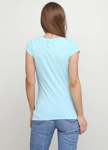 Светло-голубая летняя футболка Blue 84