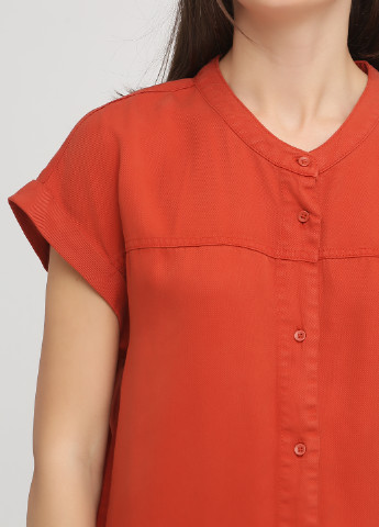 Оранжевая летняя блуза Gina Benotti