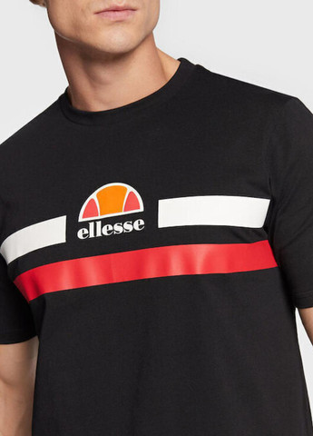 Чорна футболка shr06453-011 Ellesse Aprel Short Sleeve