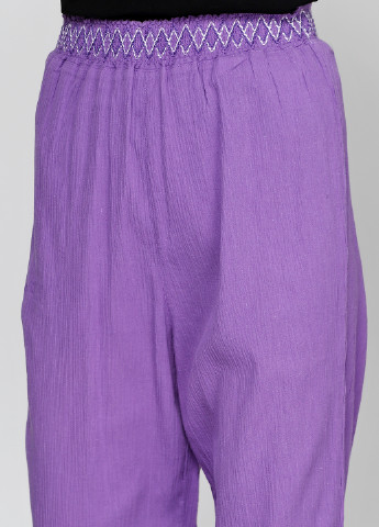 Фиолетовые кэжуал летние брюки Billabong