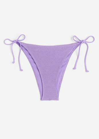 Лиловые плавательные трусики однотонные H&M