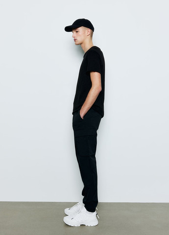 Чорна футболка H&M