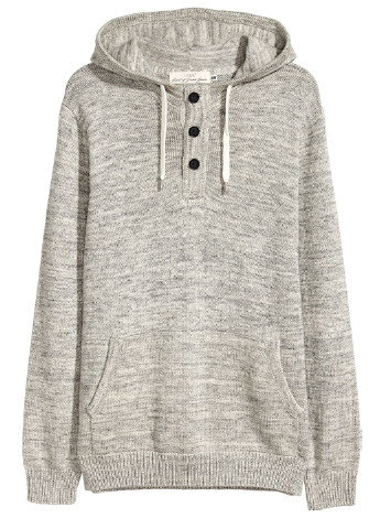 Сірий демісезонний светр H&M