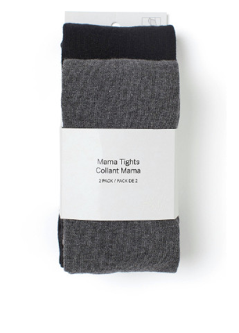 Колготки для беременных, 40 Den ( 2 шт.) H&M без уплотненного носка меланжи комбинированные повседневные