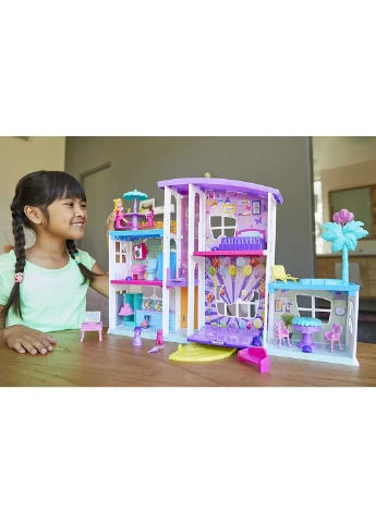 Ігровий набір Поллі Покет Polly Pocket Poppin' Party Pad Будинок для вечірок (GFR12) Mattel (255665545)