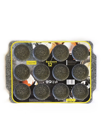 Форма для выпечки 12 кексов из углеродистой стали MR-1128-12 Maestro (254860162)