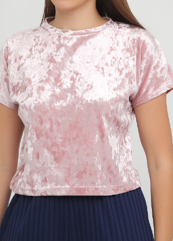 Світло-рожева літня футболка Fleri