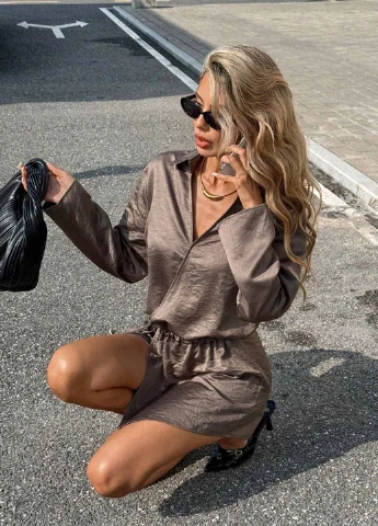Сіра блуза SHEIN