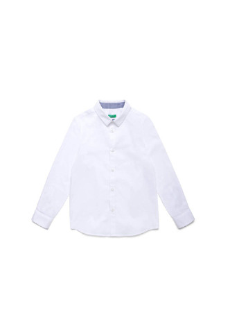Белая классическая рубашка United Colors of Benetton