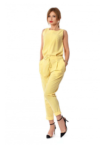 Комбинезон SL-Fashion жёлтый кэжуал