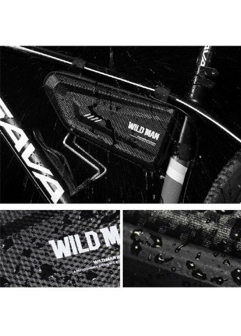 Велосумка бардачок сумка под раму велосипеда на молнии водонепроницаемая 27х12.5 см (37242-Нов) Unbranded (253051841)