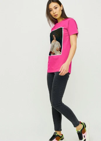 Футболка Boyfriend / air print / YAPPI - (237407569)