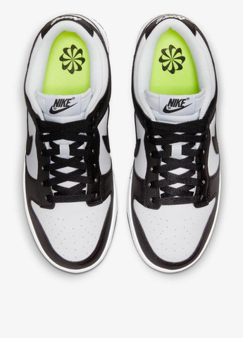 Кроссовки DD1873-102 Nike DUNK LOW NEXT NATURE чёрно-белые демисезоны (317218351)