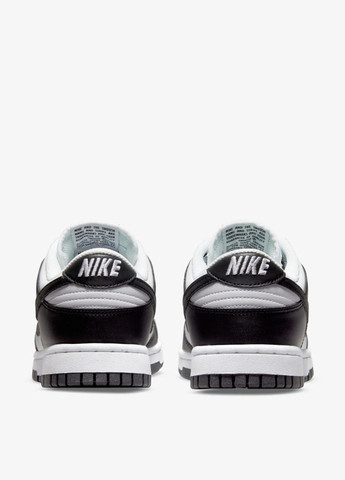 Кроссовки DD1873-102 Nike DUNK LOW NEXT NATURE чёрно-белые демисезоны (317218351)