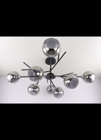 Люстра потолочная на 8 лампочек 088/8-bk-gr Черный 34х85х85 см. Handmade (234537539)