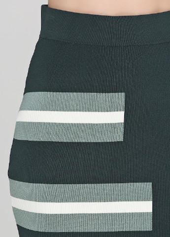 Зеленая кэжуал с геометрическим узором юбка Vero Moda карандаш
