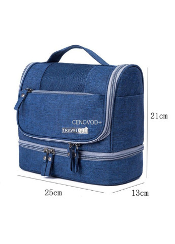 Складной дорожный органайзер для косметики и средств личной гигиены компактная сумка косметичка (5092315) Синий Unbranded (253596871)