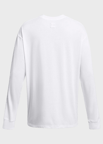 Білий світшот Under Armour однотонний аплікація (328001318)