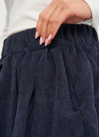 Темно-синяя однотонная спідниця,синій, Minimum