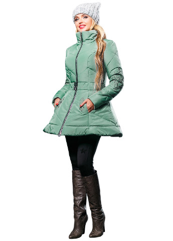 Оливкова зимня куртка ST-Seventeen